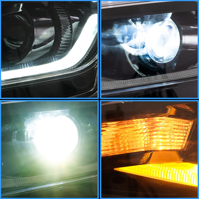 Faros delanteros LED Doble Haz para Chevrolet / Chevy Camaro LT SS RS ZL LS 2016-2018