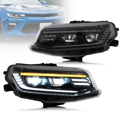 Faros delanteros LED proyector para Chevrolet / Chevy Camaro LT SS RS ZL LS 2016-2018